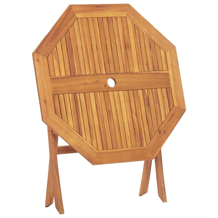 Tuintafel inklapbaar 90x75 cm massief acaciahout MeubelReus
