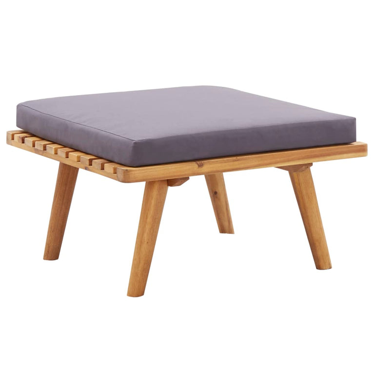 6-delige Loungeset massief acaciahout