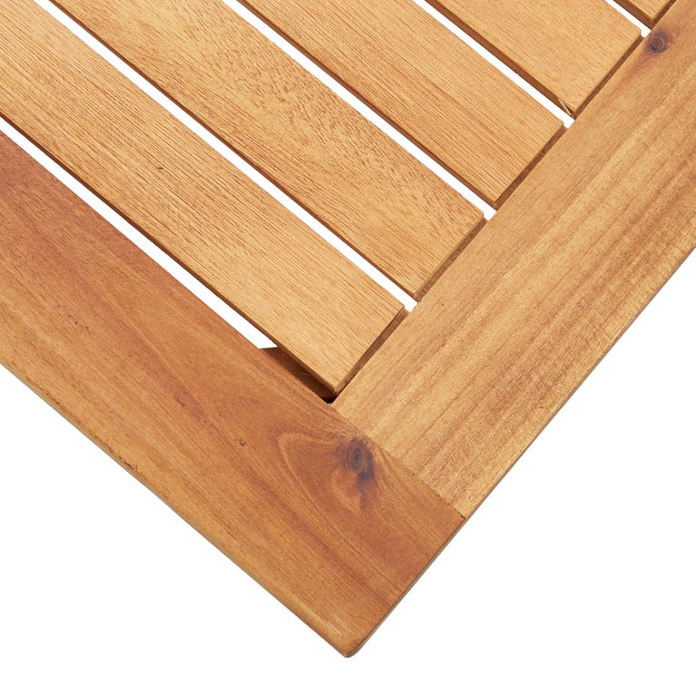 Tuintafel 60x60x36 cm massief acaciahout MeubelReus