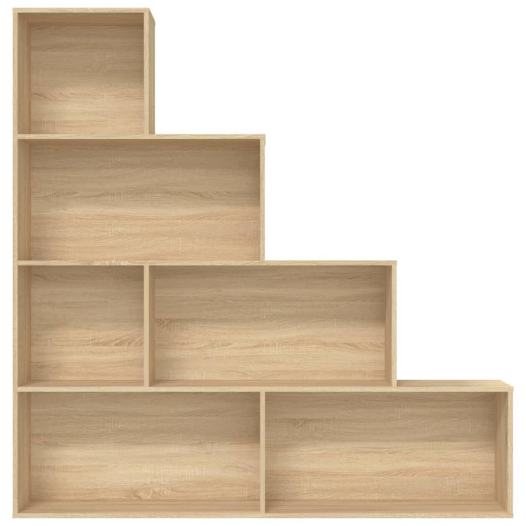 Boekenkast/kamerscherm 155x24x160 cm bewerkt hout sonoma eiken MeubelReus