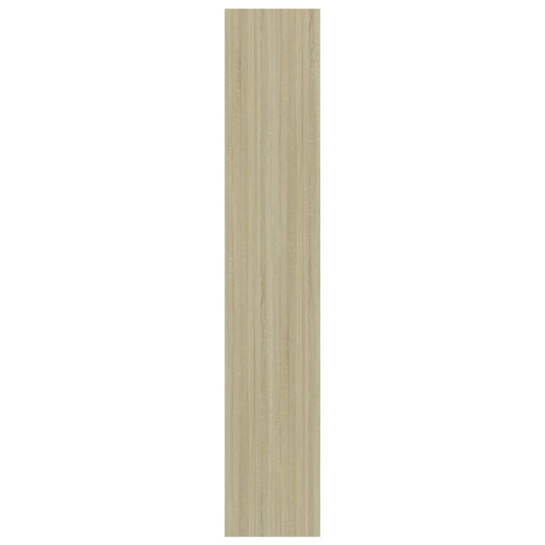 Boekenkast met 3 schappen 40x24x108 cm bewerkt hout sonoma eik MeubelReus