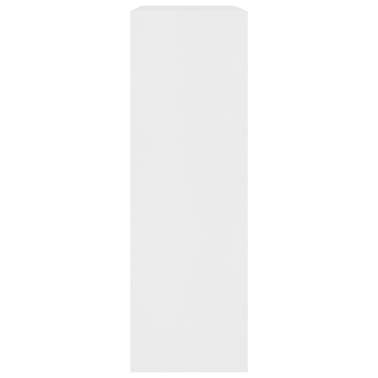 Boekenkast 60x24x74,5 cm bewerkt hout wit MeubelReus