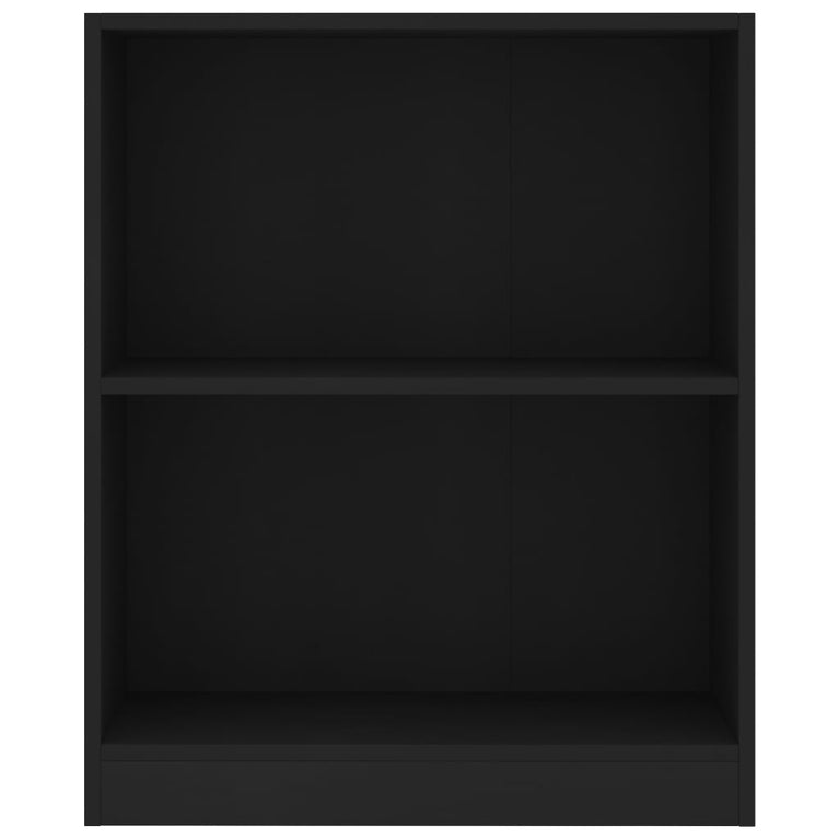 Boekenkast 60x24x74,5 cm bewerkt hout zwart MeubelReus