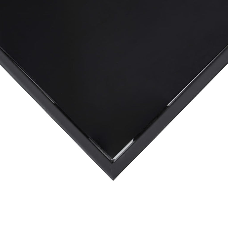 Tuinbartafel 110x60x110 cm gehard glas zwart MeubelReus