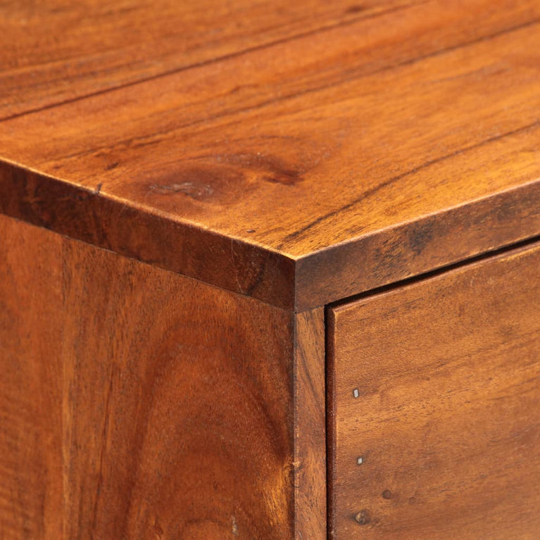 Wandtafel 100x35x76 cm massief acaciahout MeubelReus