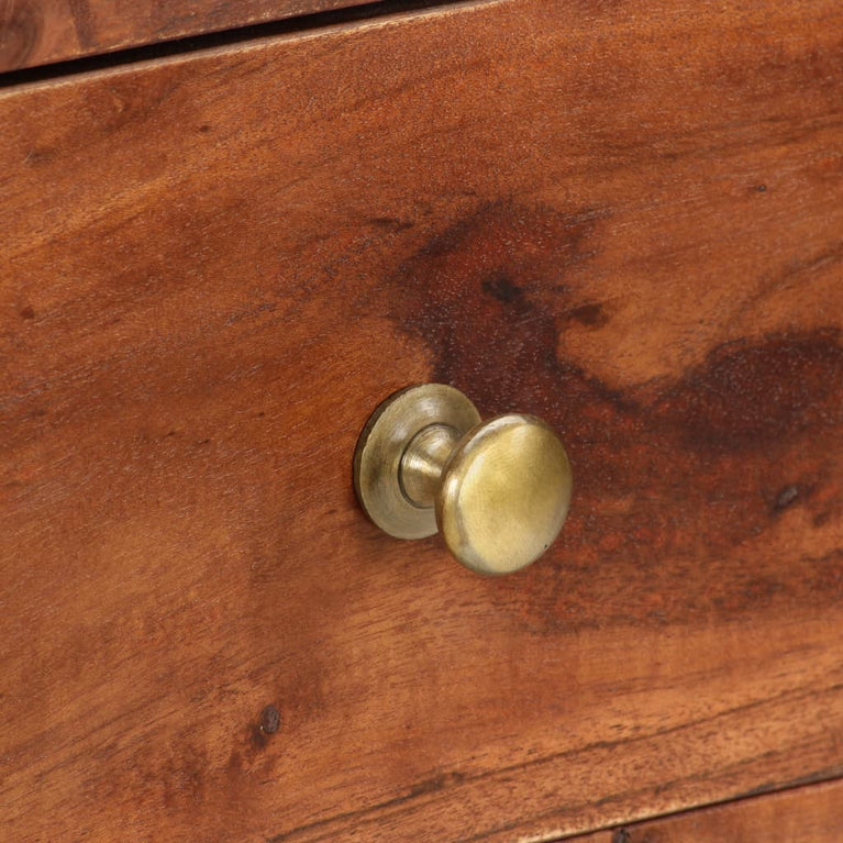 Wandtafel 100x35x76 cm massief acaciahout MeubelReus