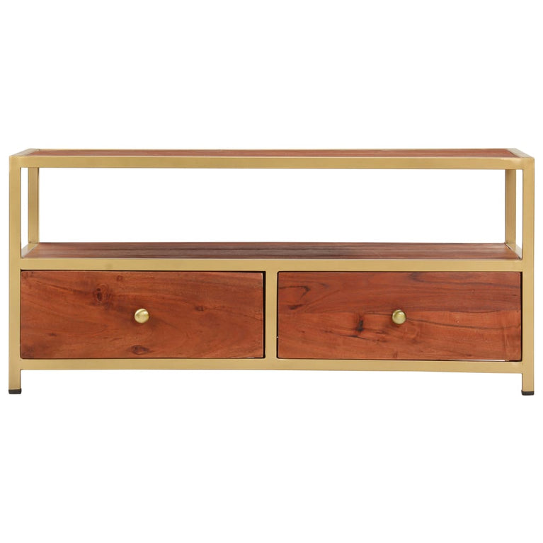Salontafel 90x50x40 cm massief acaciahout MeubelReus