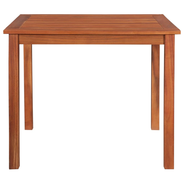 Tuintafel 85x85x74 cm massief acaciahout MeubelReus