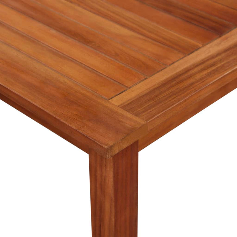 Tuintafel 85x85x74 cm massief acaciahout MeubelReus