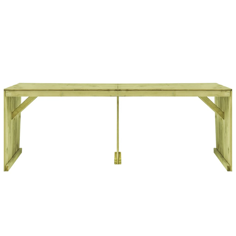 Tuintafel 220x101,5x80 cm geïmpregneerd grenenhout MeubelReus
