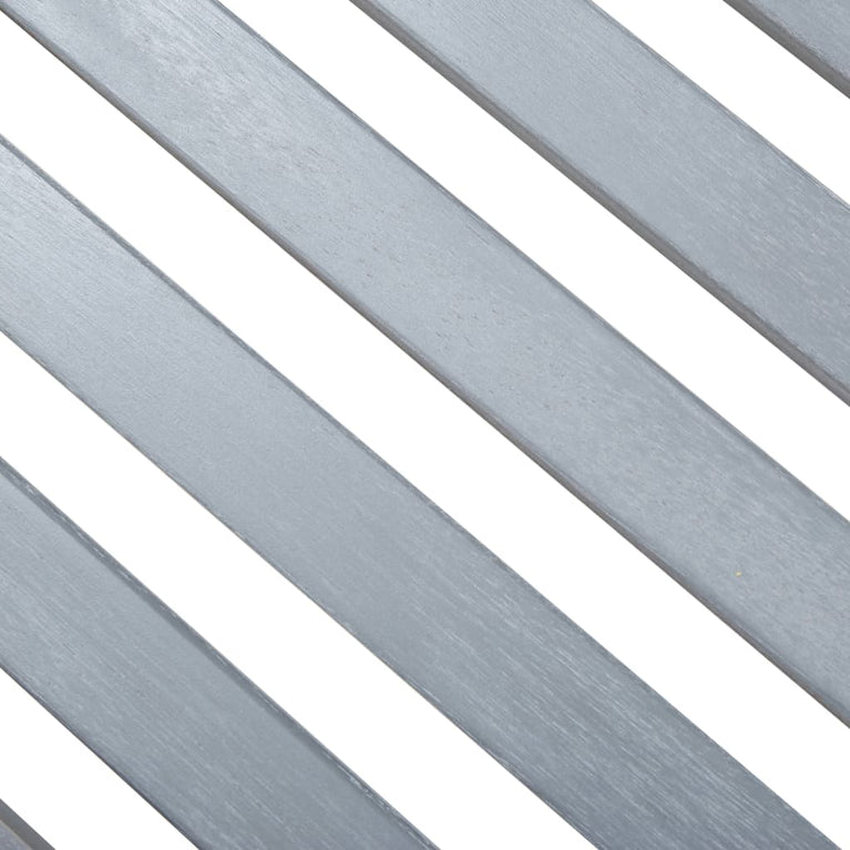 Tuinbank 3-zits 150 cm massief eucalyptushout grijs MeubelReus