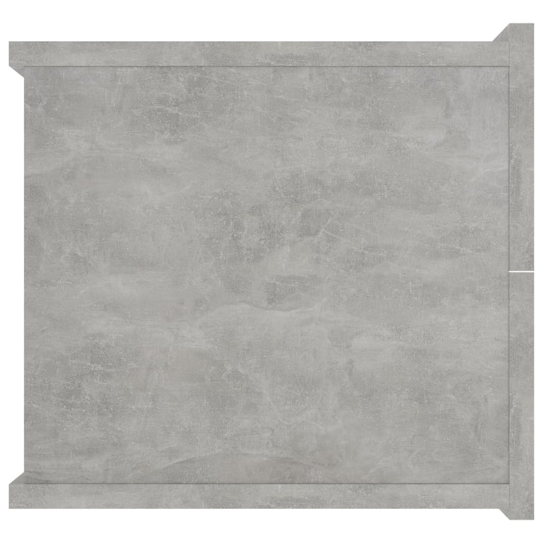 Nachtkastje 40x30x30 cm spaanplaat betongrijs MeubelReus
