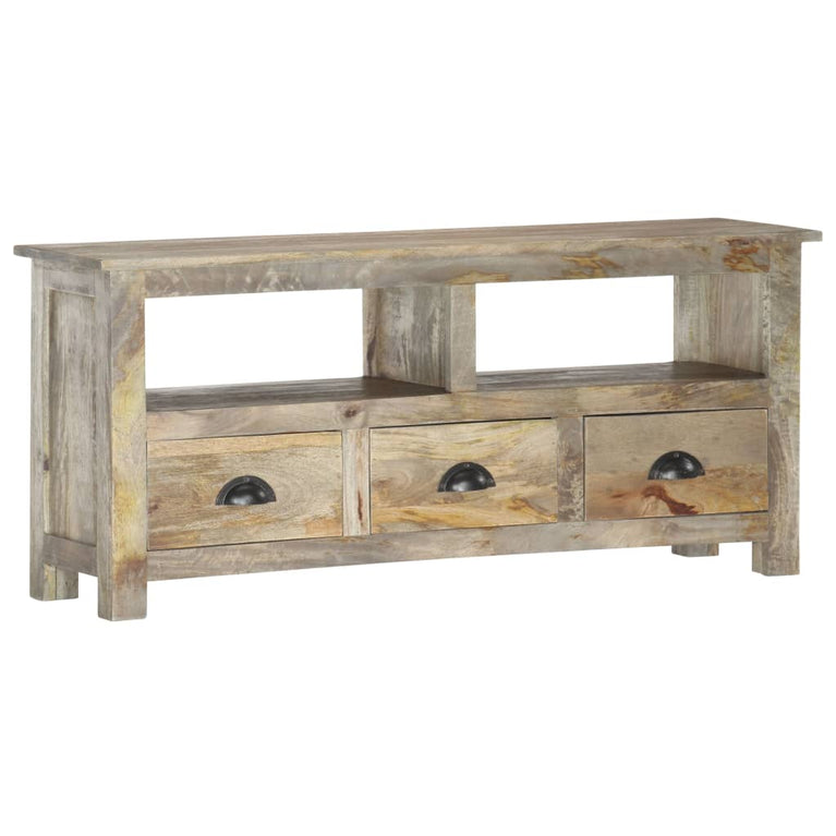 Tv-meubel 110x30x50 cm massief mangohout MeubelReus