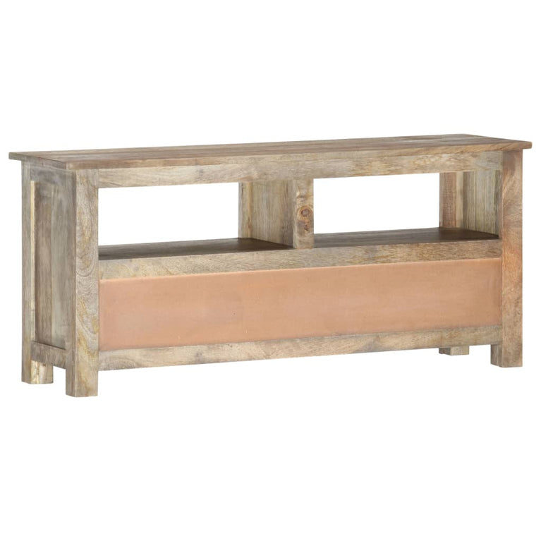 Tv-meubel 110x30x50 cm massief mangohout MeubelReus