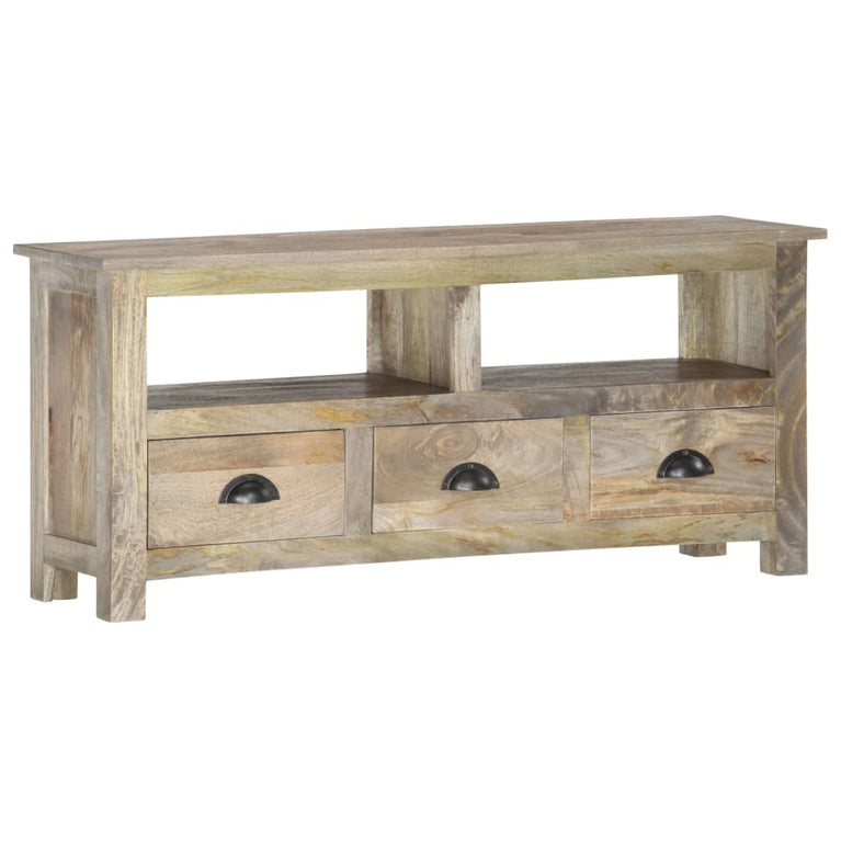 Tv-meubel 110x30x50 cm massief mangohout MeubelReus