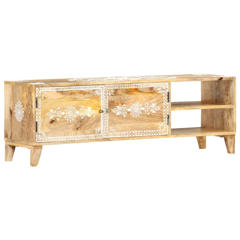 Tv-meubel 120x30x40 cm massief mangohout MeubelReus