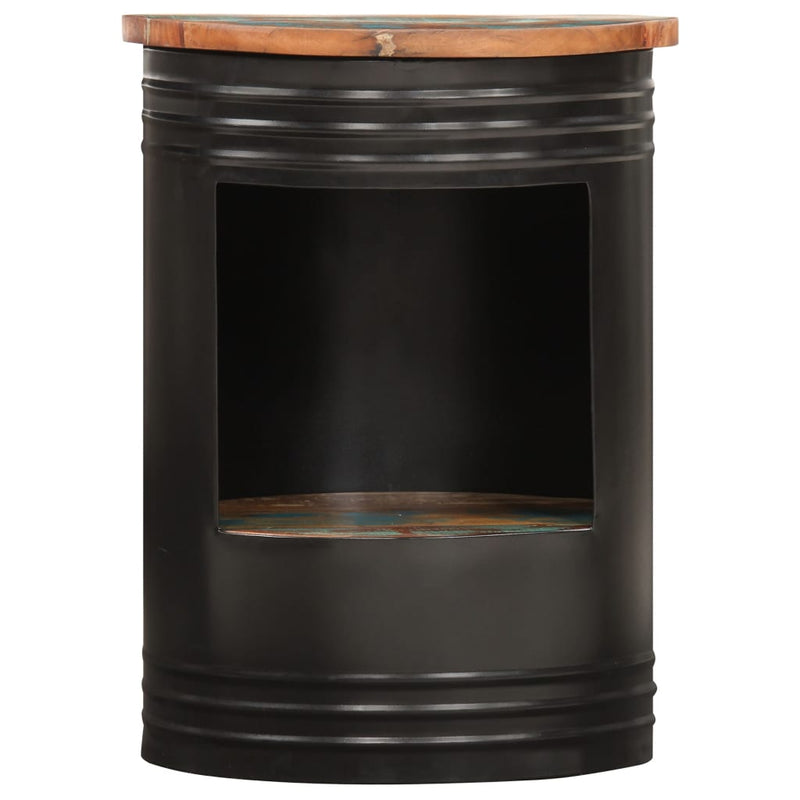 Salontafel 43x55 cm massief gerecycled hout MeubelReus