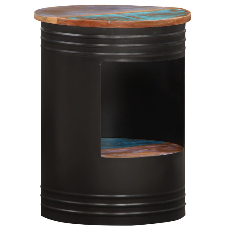 Salontafel 43x55 cm massief gerecycled hout MeubelReus