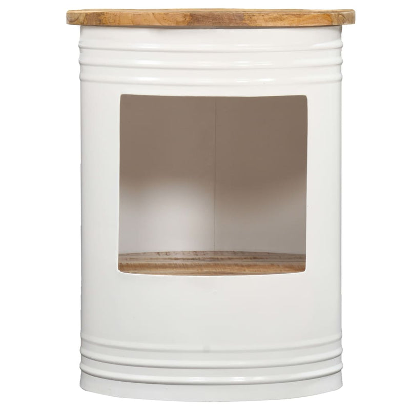 Salontafel 43x55 cm massief mangohout MeubelReus