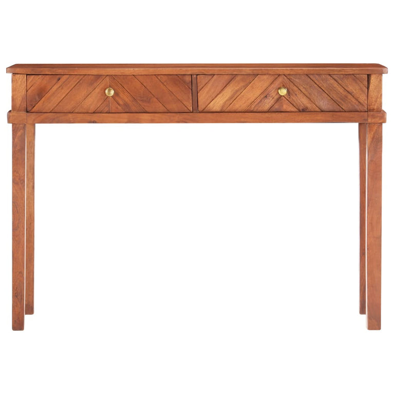 Wandkast 110x40x76 cm massief acaciahout MeubelReus