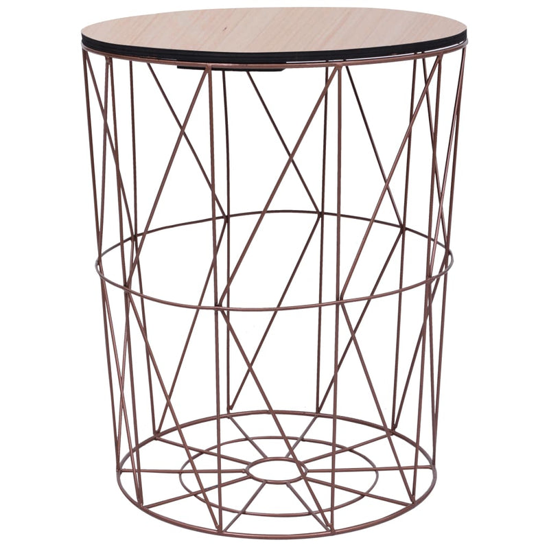 Salontafel Ø 47 cm koperkleurig MeubelReus