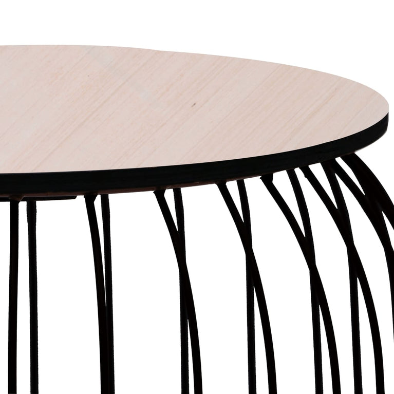 Salontafels 3 st zwart MeubelReus