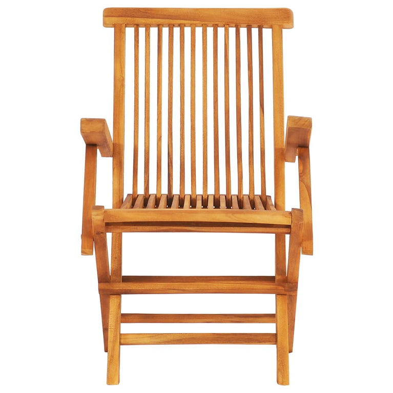 7-delige Tuinset inklapbaar massief teakhout MeubelReus