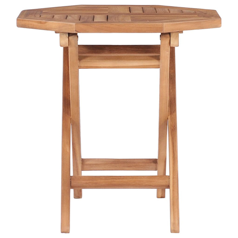 Tuintafel inklapbaar 45x45x45 cm massief teakhout MeubelReus