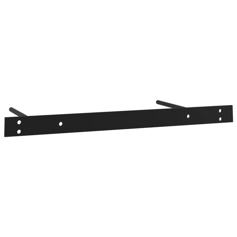 Wandschap met lade zwevend 80x25x8 cm zwart MeubelReus