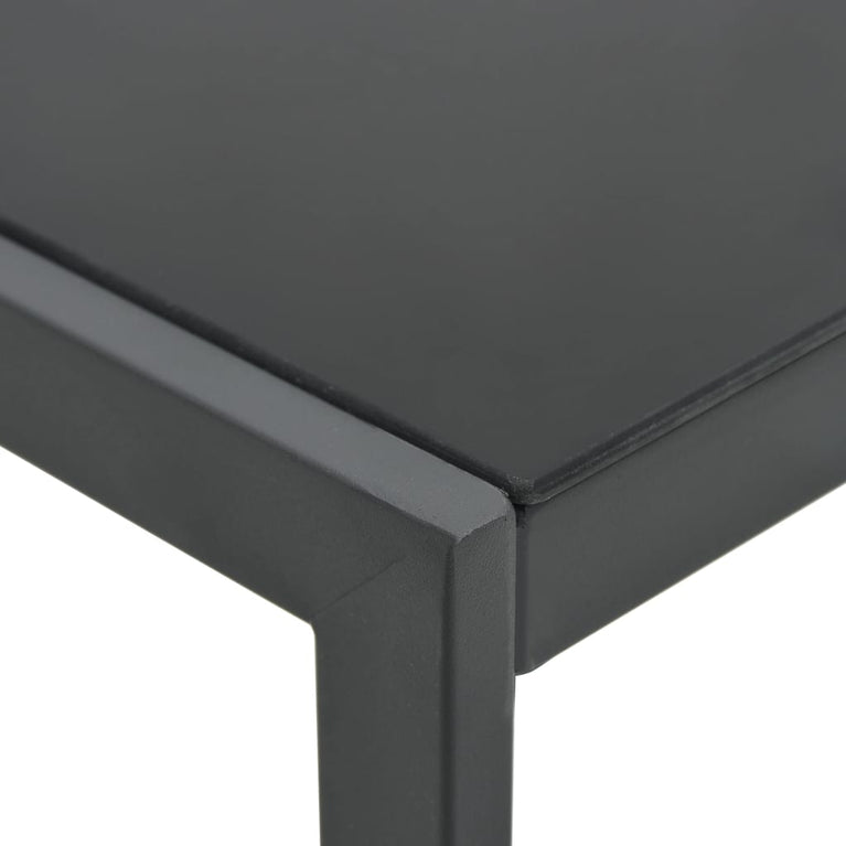 Ligbedden 2 st met tafel textileen en staal MeubelReus