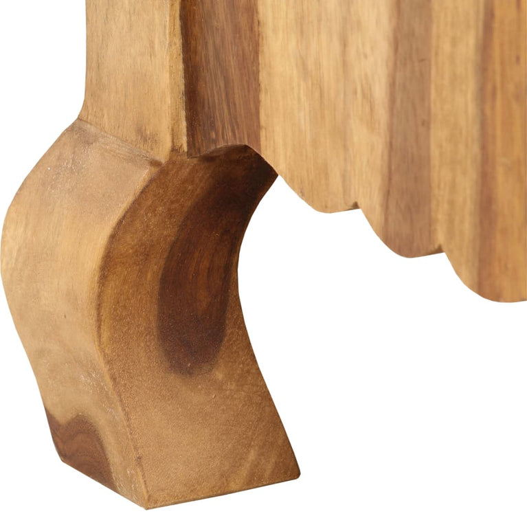 Tv-meubel 115x30x42 cm massief sheeshamhout MeubelReus