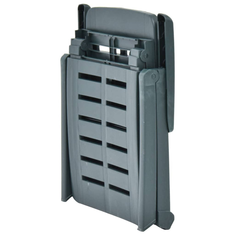 Ligbed inklapbaar kunststof groen MeubelReus