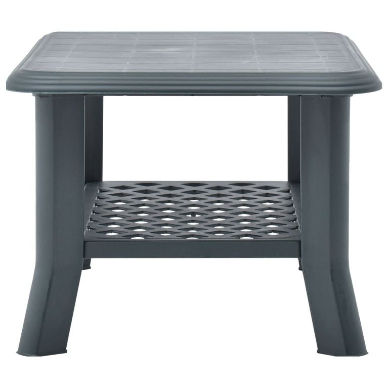Salontafel 90x60x46 cm kunststof groen MeubelReus