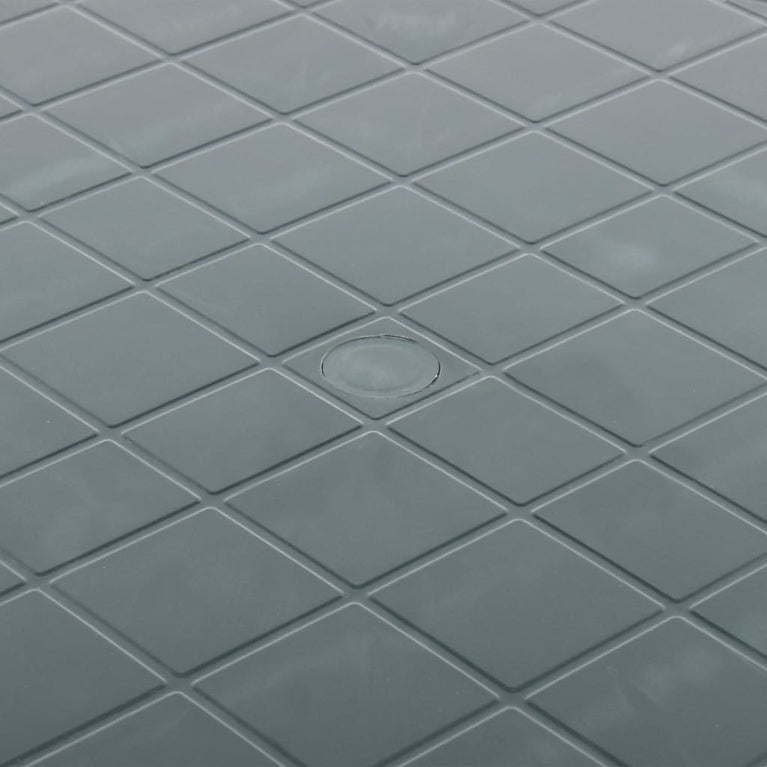 Tuintafel 89 cm kunststof groen MeubelReus