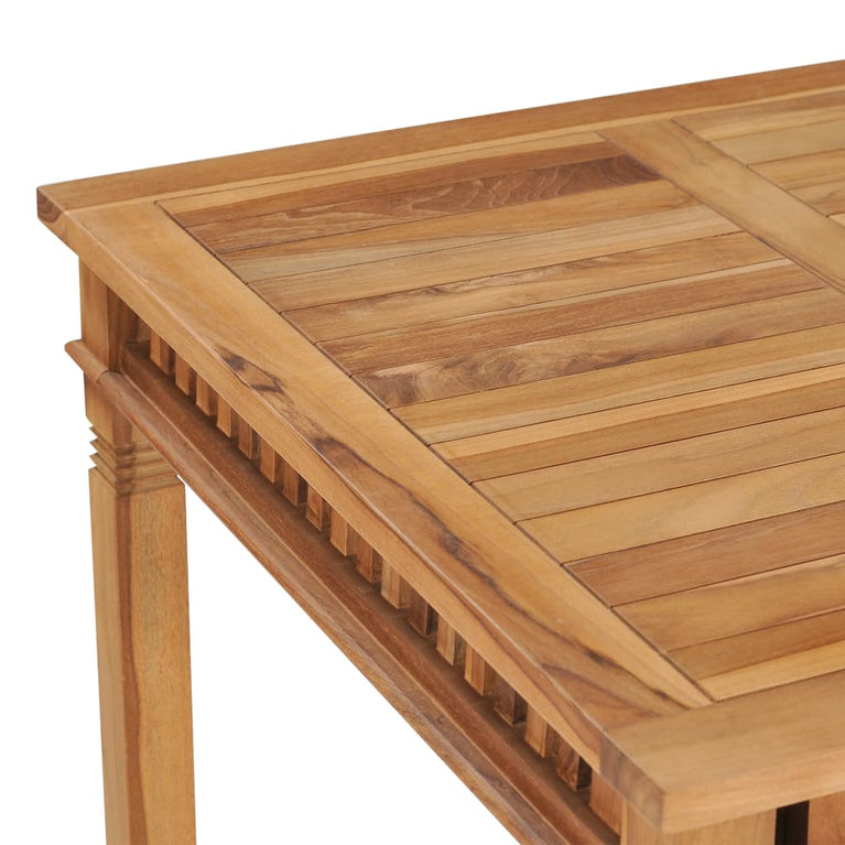 Tuintafel 80x80x80 cm massief teakhout MeubelReus