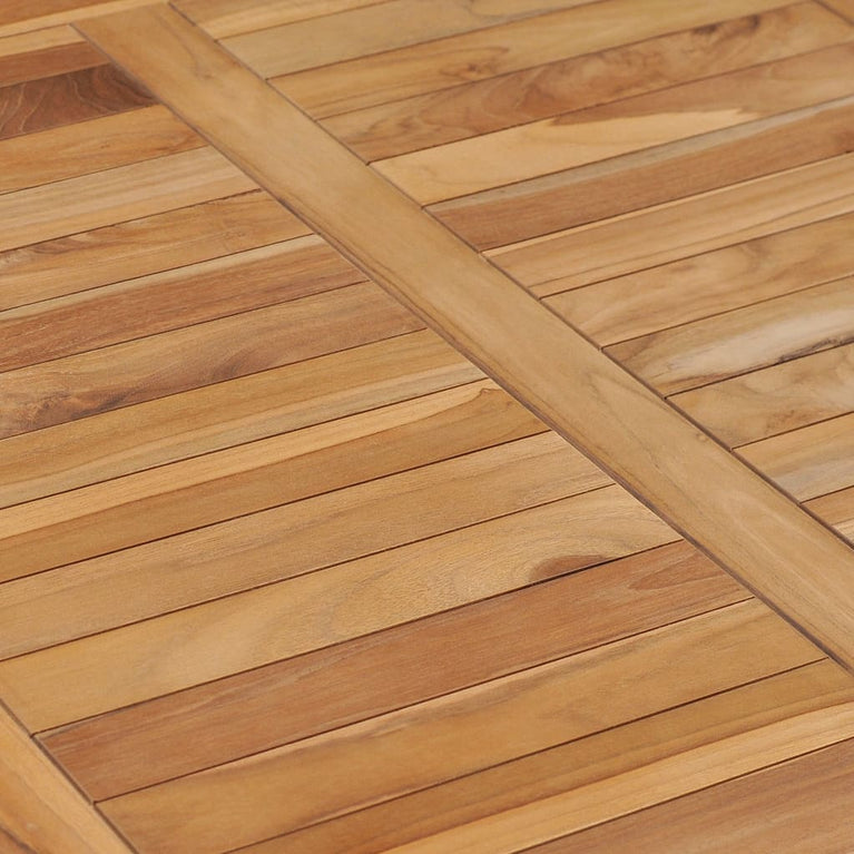 Tuintafel 80x80x80 cm massief teakhout MeubelReus