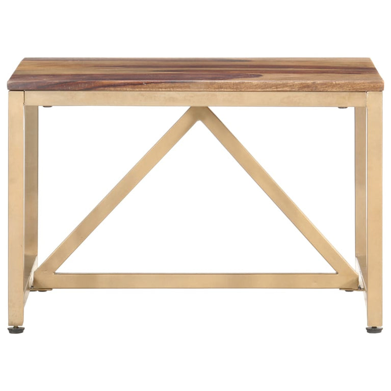 Bijzettafel 60x60x40 cm massief sheeshamhout MeubelReus