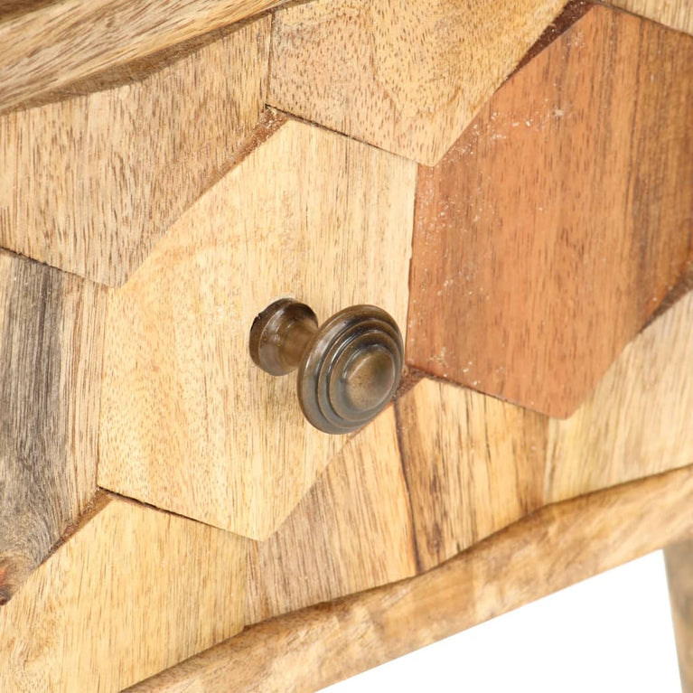 Tv-meubel 90x30x50 cm massief mangohout MeubelReus