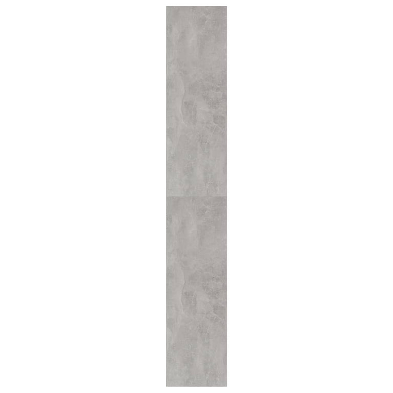 Boekenkast 40x30x189 cm spaanplaat betongrijs MeubelReus
