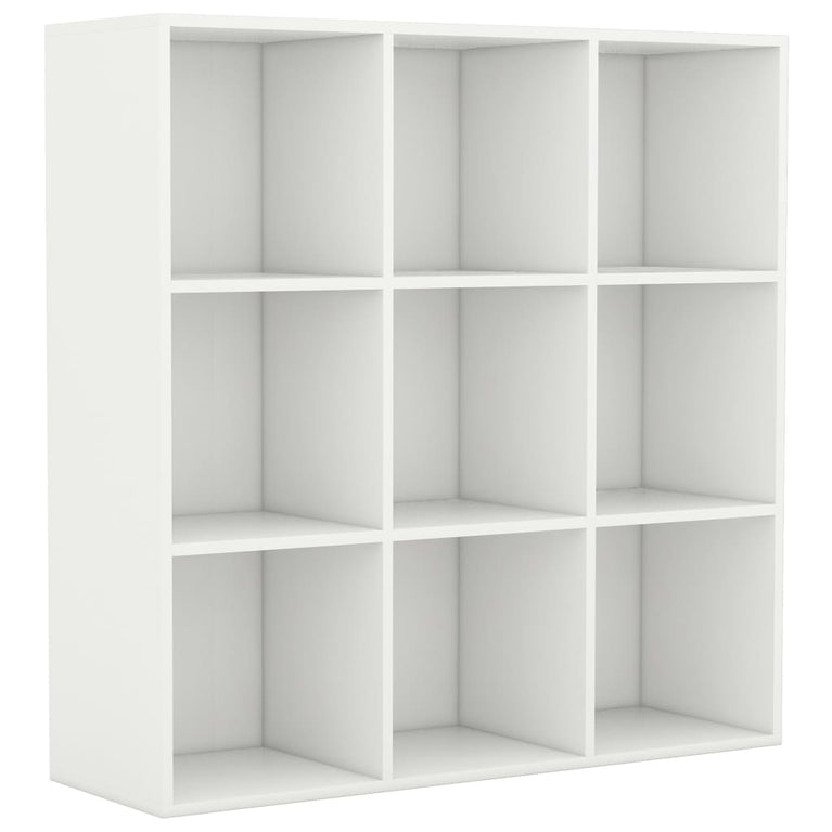 Boekenkast 98x30x98 cm spaanplaat wit MeubelReus