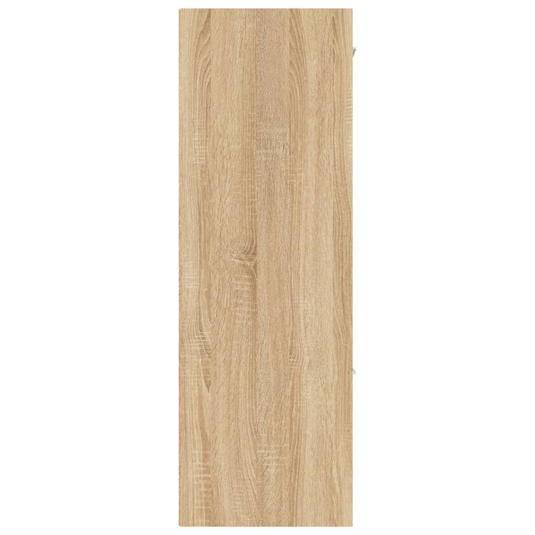 Opbergkast 60x29,5x90 cm bewerkt hout sonoma eikenkleurig