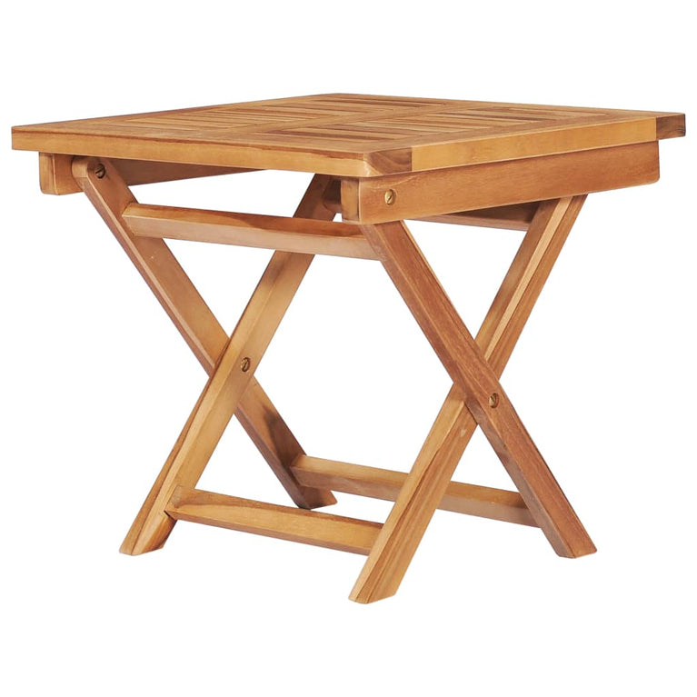 Ligbedden 2 st met tafel massief teakhout MeubelReus