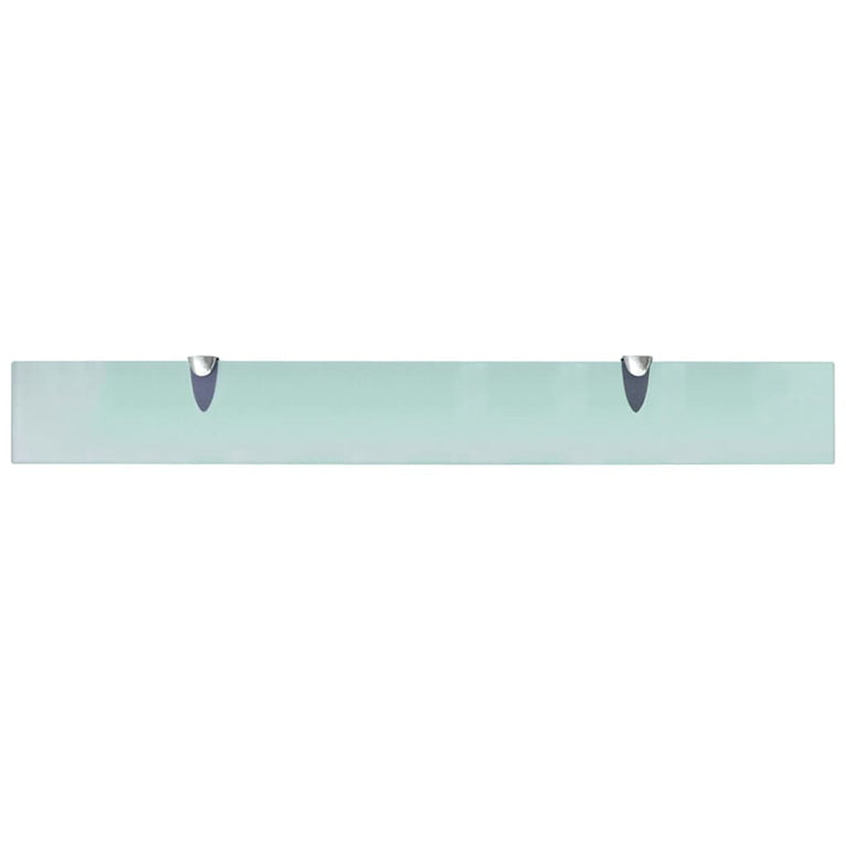 Schappen zwevend 2 st 80x10 cm 8 mm glas MeubelReus
