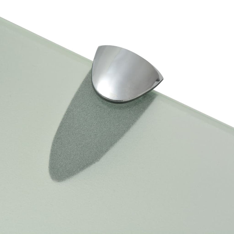 Schappen zwevend 2 st 30x10 cm 8 mm glas MeubelReus