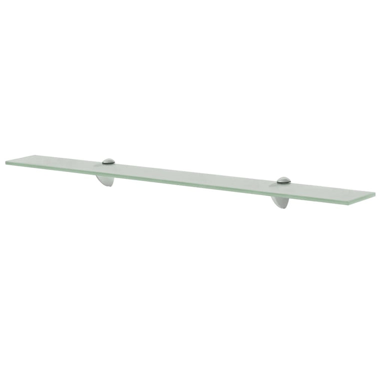 Schappen zwevend 2 st 80x10 cm 8 mm glas MeubelReus