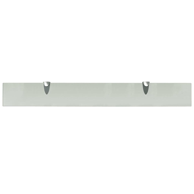 Schappen zwevend 2 st 80x10 cm 8 mm glas MeubelReus