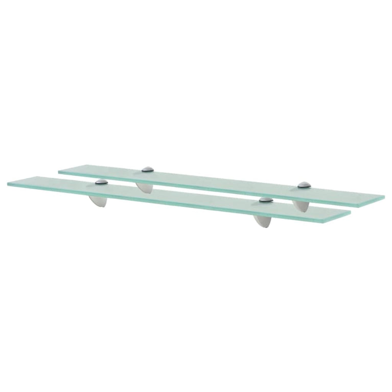 Schappen zwevend 2 st 70x20 cm 8 mm glas MeubelReus