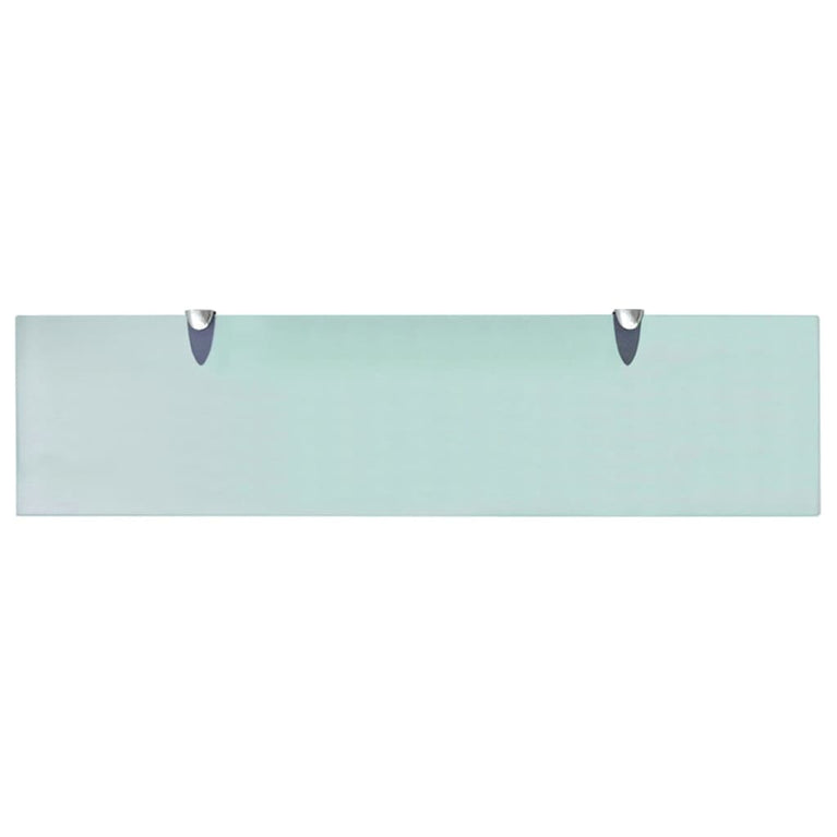 Schappen zwevend 2 st 80x20 cm 8 mm glas MeubelReus