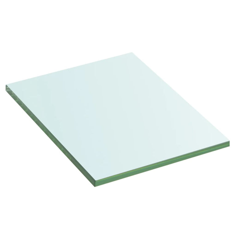 Schappen 2 st 20x15 cm glas transparant MeubelReus
