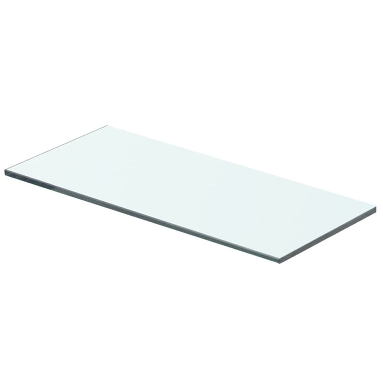 Schappen 2 st 40x12 cm glas transparant MeubelReus